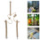 Wooden Vogelkooi Pijler Platform Parret Klimplatform Vogelrustplaats 4