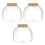 3 Glazen Terrarium Pot Met Stopper Hydroponische 10