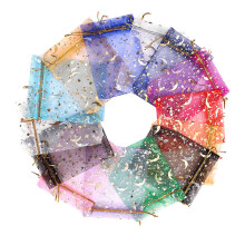 200Stk Mini Organza Taschen Schmuck Aufbewahrung Beutel Farben