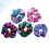 10Stk Haarbänder Elastisch Bunt Robust Für 9