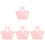 4 Sets Blumenverpackungsbeutel Hasenform Mit Hasenohren 4