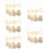 5 Sets Holzspäne Knochenklaue Herzform Mit Seil 11