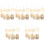5 Sets Holzspäne Knochenklaue Herzform Mit Seil 3