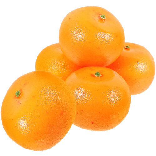 20 Künstliche Orangen Lebensechte Fotoprop 1