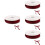 4 Haushalts-Packband Geschenk- Und Bastelband 6