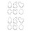 12 Metall Ausstechformen Hase Ente 7