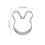12 Metall Ausstechformen Hase Ente 10