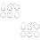 12 Metall Ausstechformen Hase Ente 8