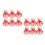 12 Plüsch Hasen Brosche Kawaii Anstecker Für Rucksäcke Pullover 10
