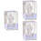 3Stk Kristall Jesus Transparent Eingraviert 7