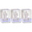 3Stk Kristall Jesus Transparent Eingraviert 5