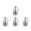 4Stk Wasserflasche Thermoflasche 1,5 L Einfachwandig Silber 8