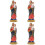 4Stk Desktop-Statue Religiöse Resin Jungfrau 7