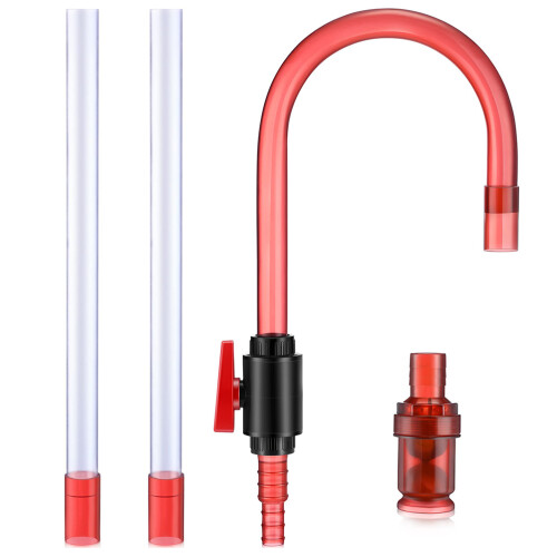 4Stk Bequemer Aquarium Siphon Wasseraustauscher Tragbarer 2