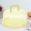 2Stk. Runder Kuchentransporter Mit Griff Cupcake Box 6