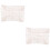 2Stk -Tischdecke Baumwolle Beige Für Zuhause 7