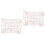 2Stk -Tischdecke Baumwolle Beige Für Zuhause 5
