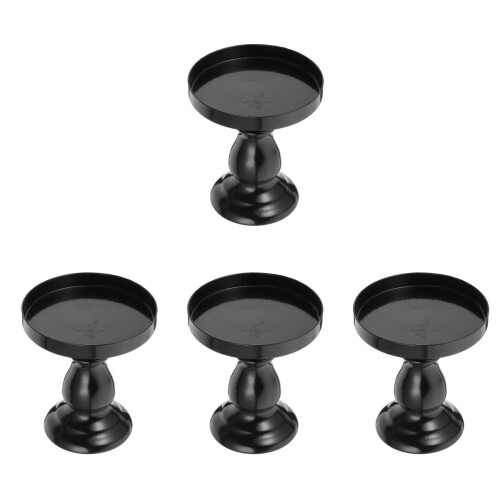 4Stk Kuchenteller Hochstehender -Snacktablett Halter 1