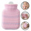 2 Sets Heizflasche Mit Strickbezug Silikonbeutel 300ml Für Die Hände 9