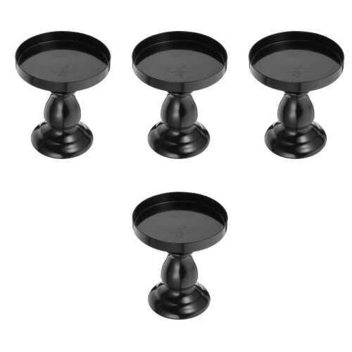 4Stk Kuchenteller Hochstehender -Snacktablett Halter 2