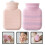 2 Sets Heizflasche Mit Strickbezug Silikonbeutel 300ml Für Die Hände 8