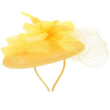 Mesh Fascinator Hut Tee Party Frauen Stirnband Kopfschmuck