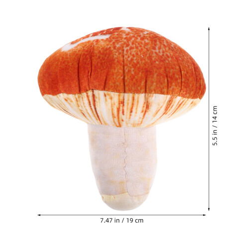 3 . 20 Cm 3D Shiitake Kissen, Entfernbar, Waschbar, Plüsch 1