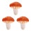 3 . 20 Cm 3D Shiitake Kissen, Entfernbar, Waschbar, Plüsch 9