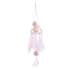 3Stk Ballerina Lila Windglocke Garten Deko