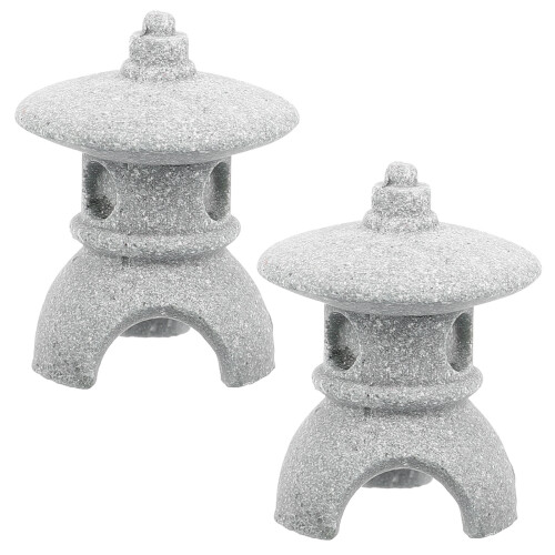 4 Figur Japanische Art Mini Garten Gestaltung 1