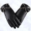2Paare Damenhandschuhe PU Winddicht Touchscreen 11