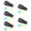 5Sets Blitzlicht Zubehör Kit Mit Lichtdiffusor Farbigen Filtern 11
