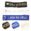 3Stk Graduation Shoulder Sashes, Satinierte Unisex Grad Sashes Bunt 4