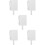 5St Sublimationsbilderrahmen Abschluss Tischdekoration 10