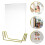 2Stk Desktop Fotohalter Schlafzimmer Bilderrahmen Display 11