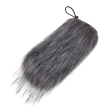 Mikrofonhaube 15 Cm Fell Pop-Filter Windschutz Muff Aufnahmezubehör