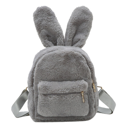 3Stk Plüsch Rucksack Süße Schultertasche Reiseaufbewahrung 1