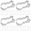 24 Cookie Ausstecher Hasen Ausstechformen Metall 7