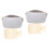 2 Sets Heizflasche Mit Plüsch-Gurt Warmwasserflasche 4