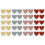 60 Rubbellose Sticker DIY Aufkleber Selbstklebend 2