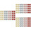 60 Rubbellose Sticker DIY Aufkleber Selbstklebend 7