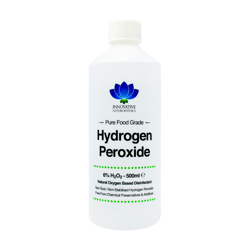 6% Hydrogen Peroxide - 500ml & Distilled Water 5.5 Litres 1