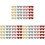60 Rubbellose Sticker DIY Aufkleber Selbstklebend 3