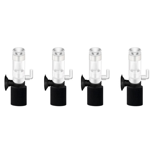 4Stk Mini Fischbecken Filter Innenfilter Mit Sauerstoffpumpe 2
