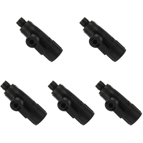 5Stück Aquarium Filter Schlauch Kunststoff Rohr Verbinder 1