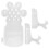 1 Set Silikon Bastelformen Für Trockenblumenhalter 5