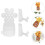 1 Set Silikon Bastelformen Für Trockenblumenhalter 6