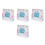 4Stk. Tischkalender 2024 Desktop Kalender Countdown 6