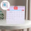 4Stk. Tischkalender 2024 Desktop Kalender Countdown 11
