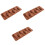 3Stk Silikon Moulds 6 Hohlräume Für Kuchen 3